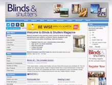 Tablet Screenshot of blindsmagazine.co.uk